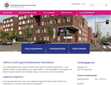 Tablet Screenshot of gzc-haveneiland.nl